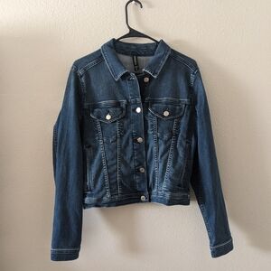 Athleta stretch denim jacket